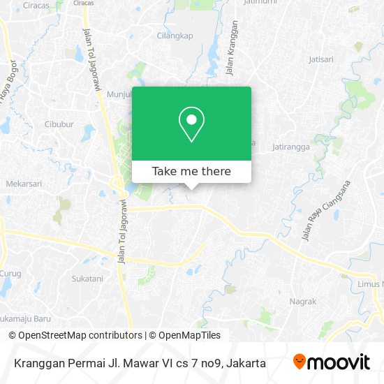 Kranggan Permai Jl. Mawar VI cs 7 no9 map