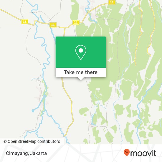 Cimayang map