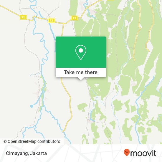 Cimayang map