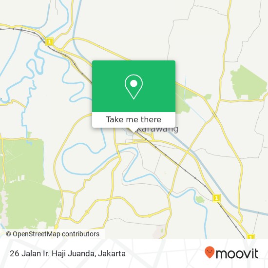 26 Jalan Ir. Haji Juanda map