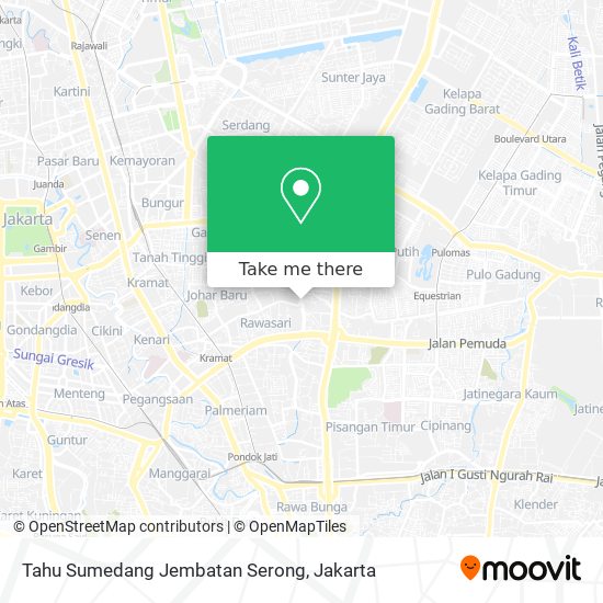 Tahu Sumedang Jembatan Serong map