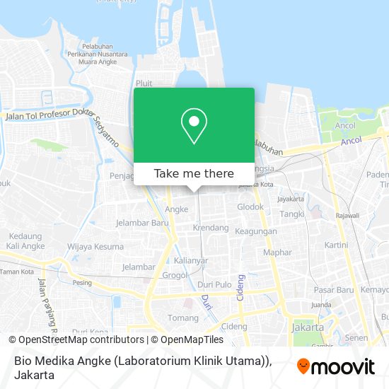 Bio Medika Angke (Laboratorium Klinik Utama)) map