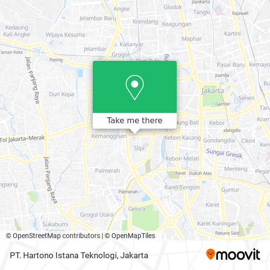 PT. Hartono Istana Teknologi map