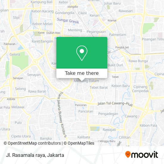 Jl. Rasamala raya map