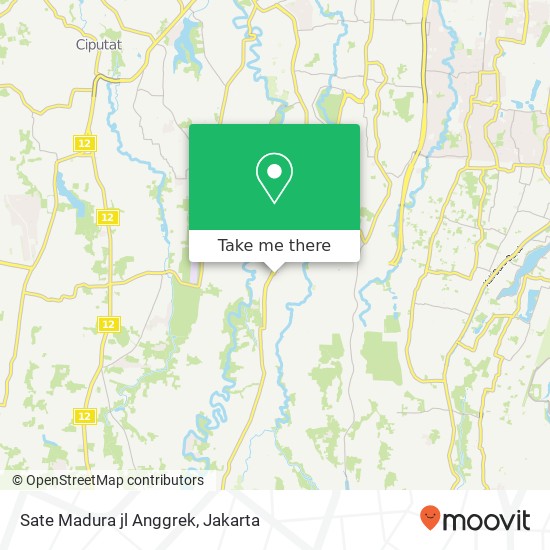 Sate Madura jl Anggrek map