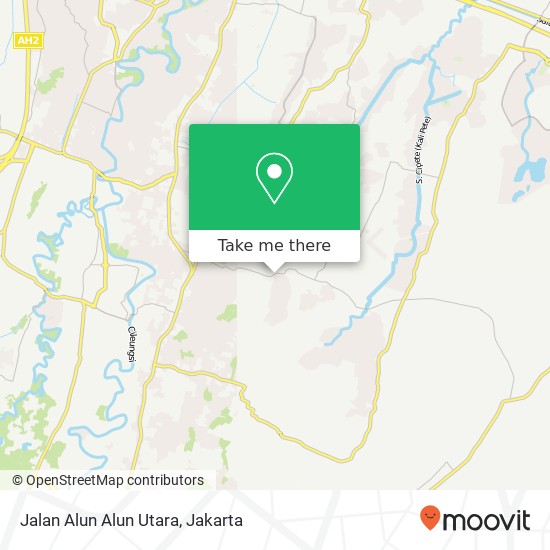 Jalan Alun Alun Utara map