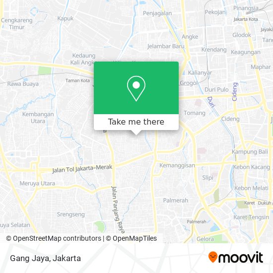 Gang Jaya map