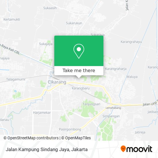 Jalan Kampung Sindang Jaya map