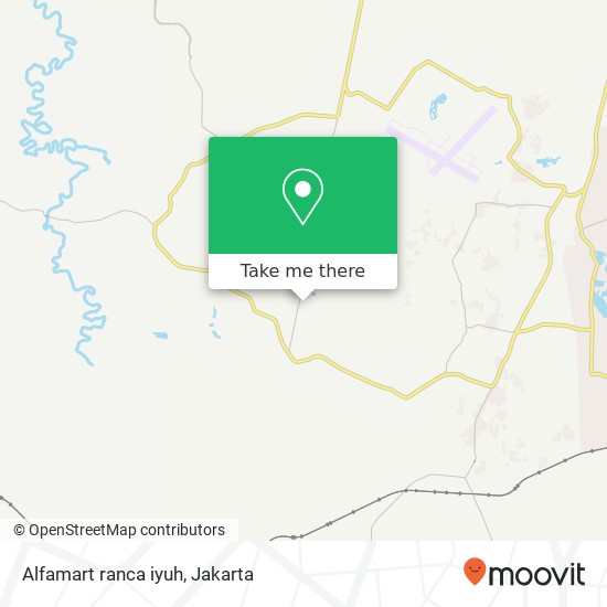 Alfamart ranca iyuh map