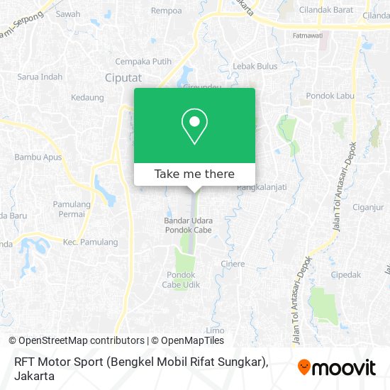 RFT Motor Sport (Bengkel Mobil Rifat Sungkar) map