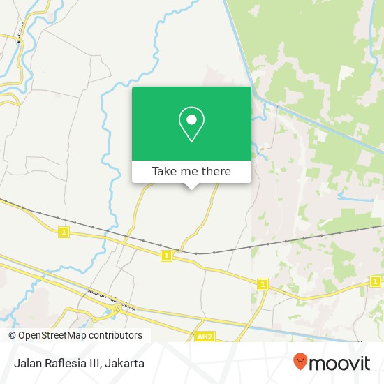 Jalan Raflesia III map