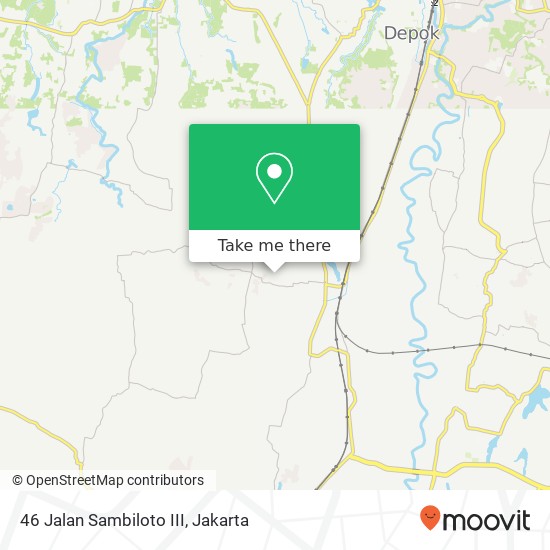 46 Jalan Sambiloto III map