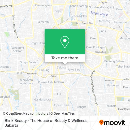 Blink Beauty - The House of Beauty & Wellness map