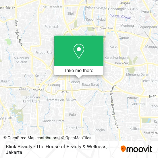Blink Beauty - The House of Beauty & Wellness map