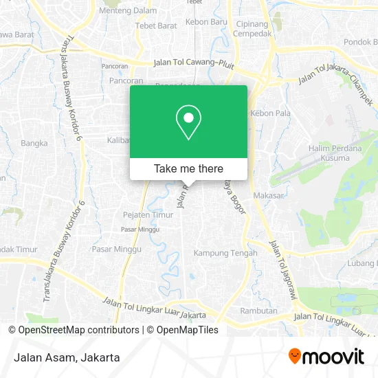 Jalan Asam map