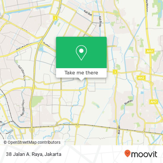 38 Jalan A. Raya map