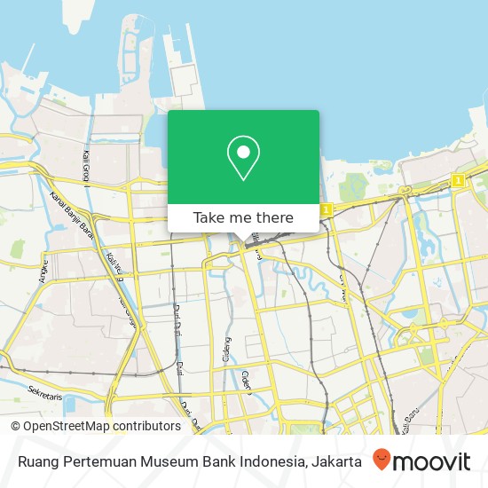 Ruang Pertemuan Museum Bank Indonesia map