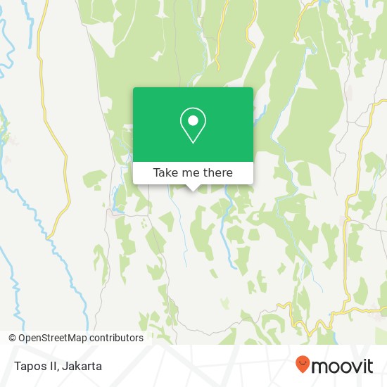 Tapos II map