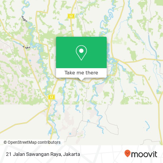 21 Jalan Sawangan Raya map