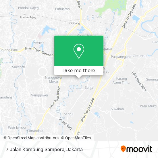 7 Jalan Kampung Sampora map