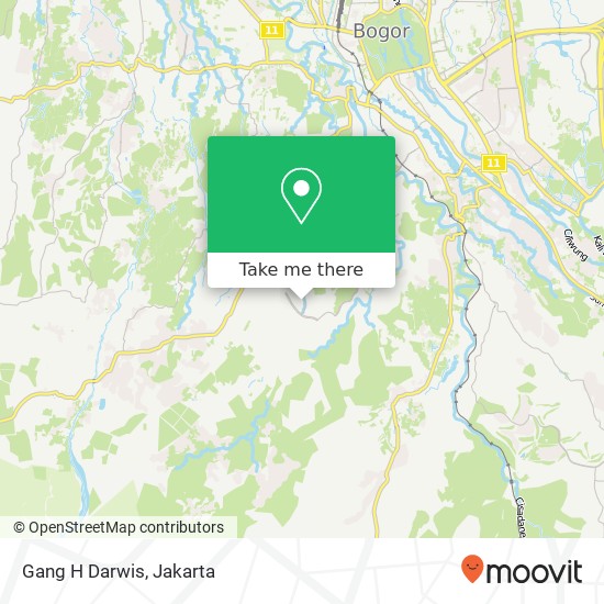 Gang H Darwis map