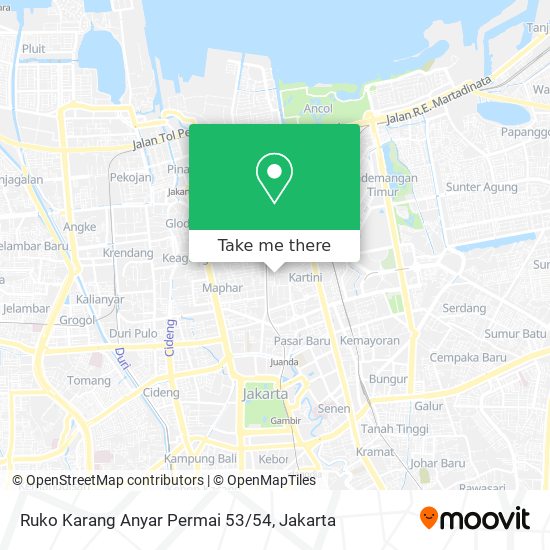 Ruko Karang Anyar Permai 53/54 map