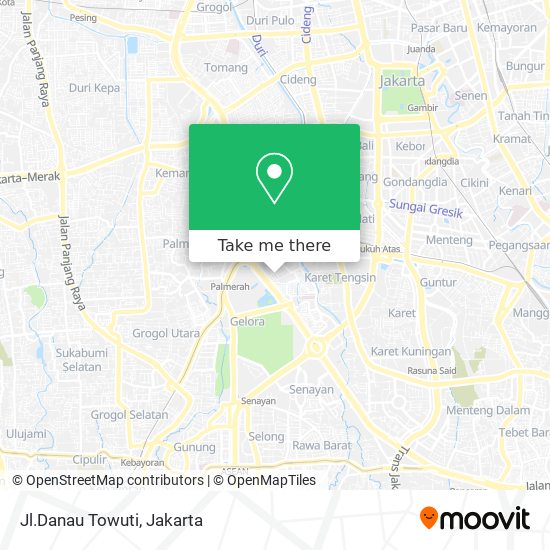 Jl.Danau Towuti map