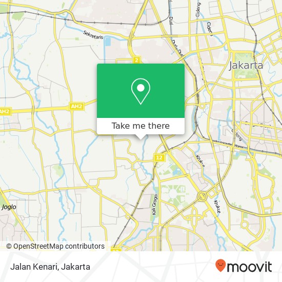 Jalan Kenari map