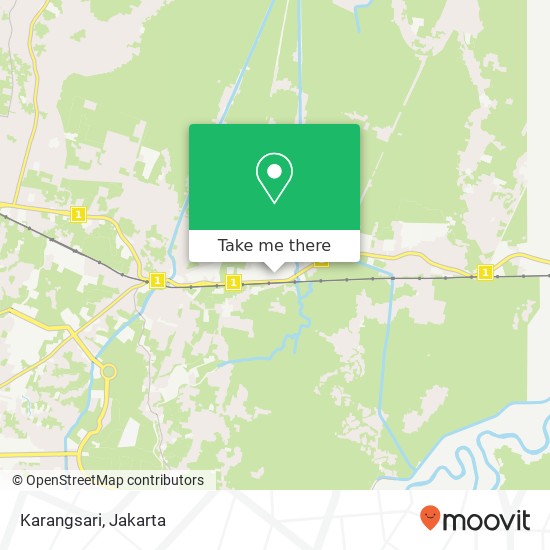 Karangsari map