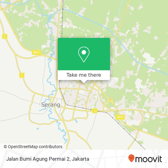 Jalan Bumi Agung Permai 2 map