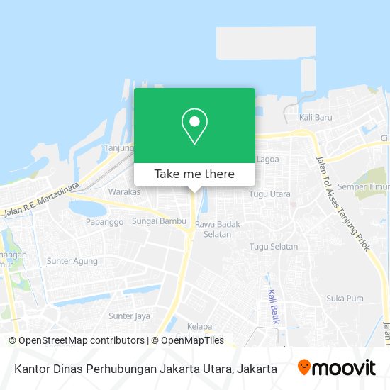 Kantor Dinas Perhubungan Jakarta Utara map