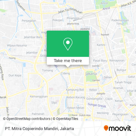 PT. Mitra Copierindo Mandiri map