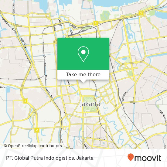 PT. Global Putra Indologistics map