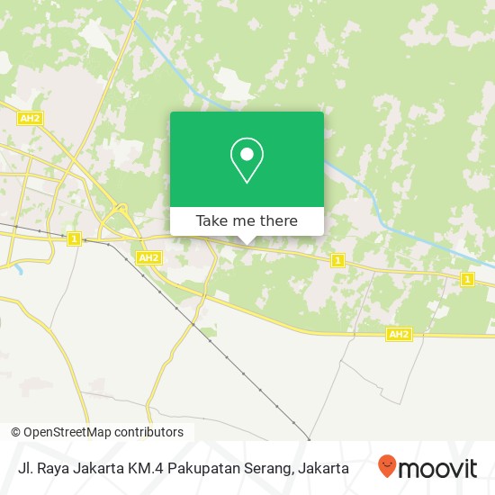 Jl. Raya Jakarta KM.4 Pakupatan Serang map
