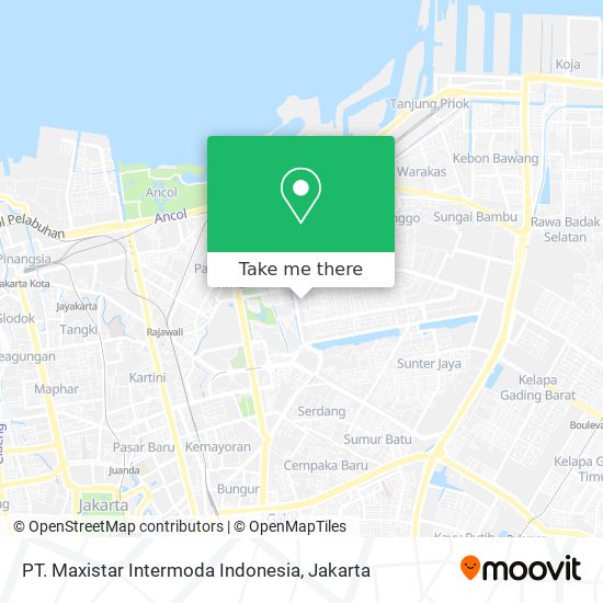 PT. Maxistar Intermoda Indonesia map