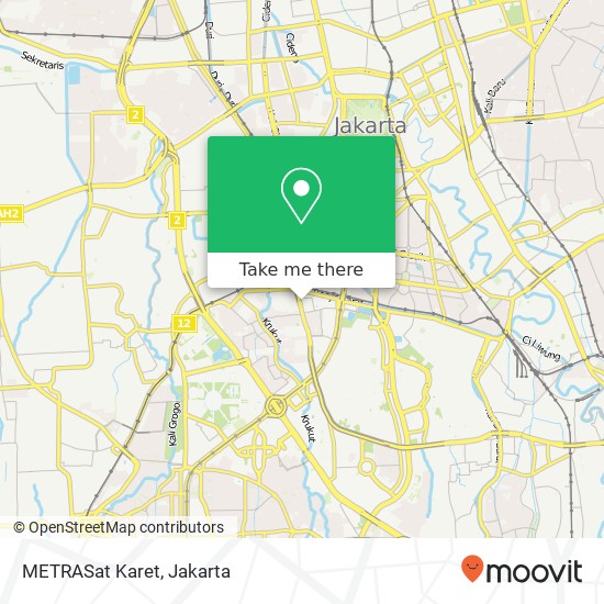 METRASat Karet map