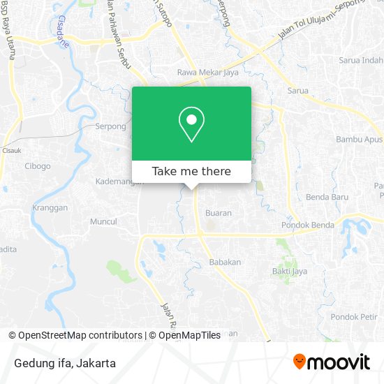 Gedung ifa map