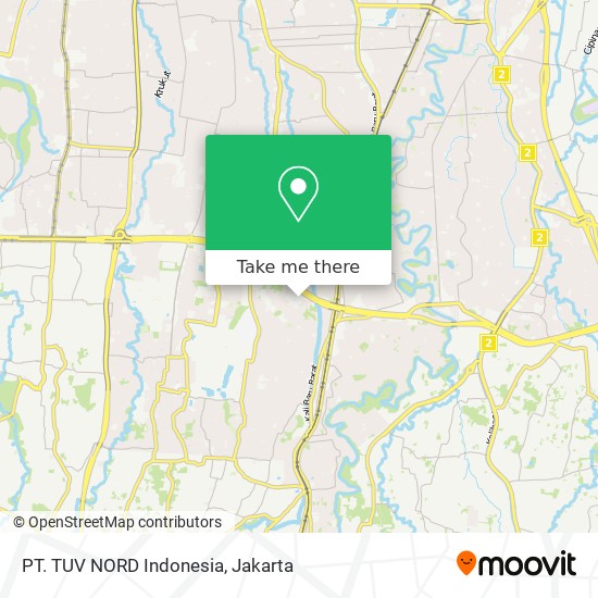 PT. TUV NORD Indonesia map