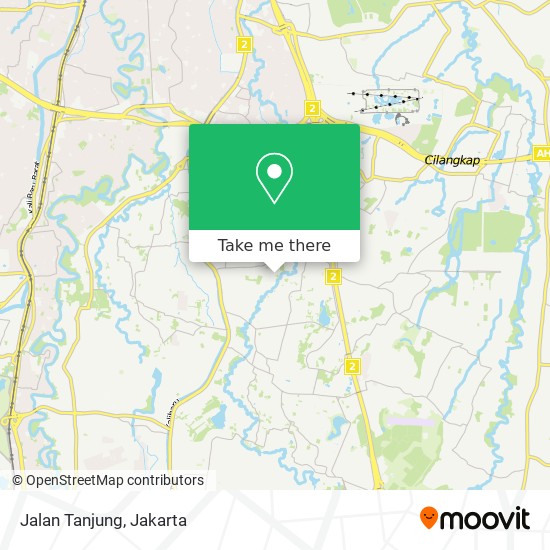 Jalan Tanjung map