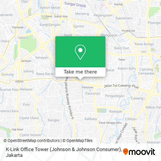 K-Link Office Tower (Johnson & Johnson Consumer) map