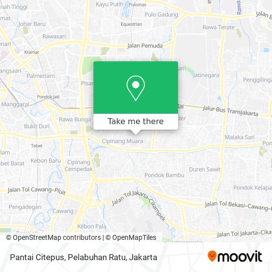 Pantai Citepus, Pelabuhan Ratu map