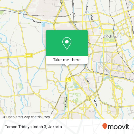 Taman Tridaya Indah 3 map