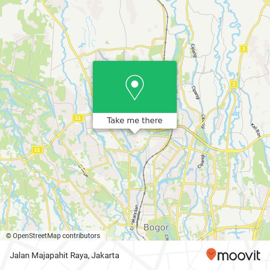 Jalan Majapahit Raya map