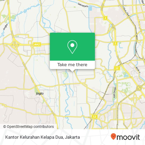 Kantor Kelurahan Kelapa Dua map