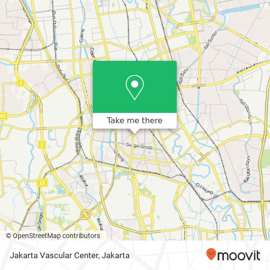 Jakarta Vascular Center map