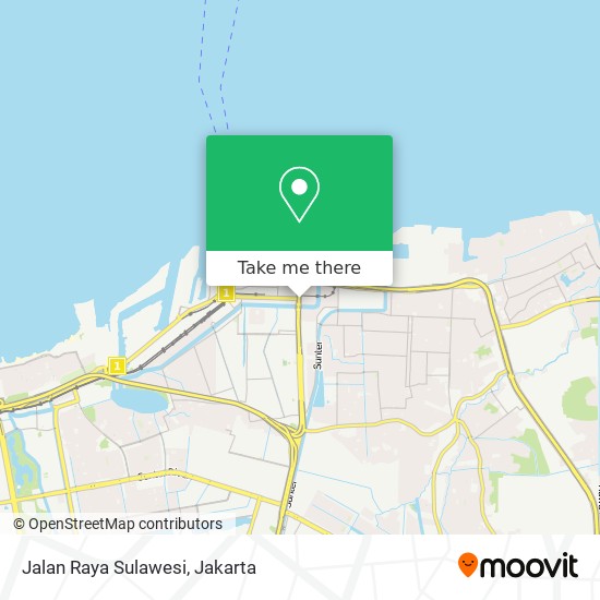 Jalan Raya Sulawesi map