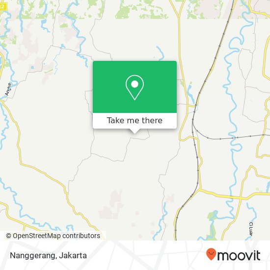 Nanggerang map