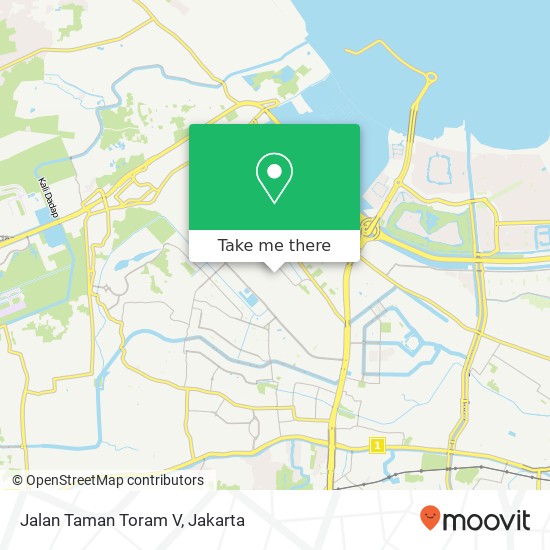 Jalan Taman Toram V map