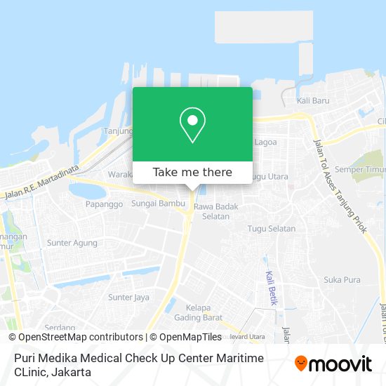 Puri Medika Medical Check Up Center Maritime CLinic map