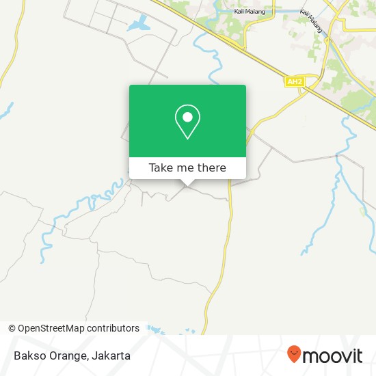 Bakso Orange map